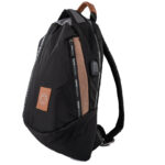 Momo Design Zaino Uomo Nero E Cuoio Forma Uovo