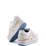 Premiata Sneakers Donna Modello Beth Bianca Con Suola Multicolor