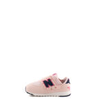 New Balance Sneakers Bambina 574 Camoscio E Tela Rosa Con Fragoline