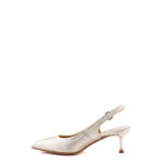 Silvia Rossini Slingback Donna Laminata Platino