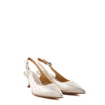 Silvia Rossini Slingback Donna Laminata Platino