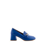 JD Mocassino Donna Bluette Con Tacco Quadrato