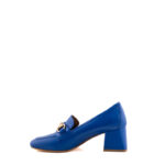 JD Mocassino Donna Bluette Con Tacco Quadrato