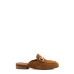 JD Sabot Donna In Camoscio Colore Cuoio