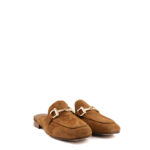 JD Sabot Donna In Camoscio Colore Cuoio