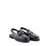 Sebago Chanel Donna Nero Con Morsetto
