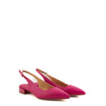 Silvia Rossini Slingback Donna Fuxia Tacco Flat