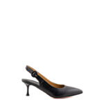 Silvia Rossini Slingback Donna Pelle Nera