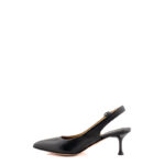 Silvia Rossini Slingback Donna Pelle Nera