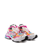 Ash Sneakers Donna Race Bianca E Multicolor