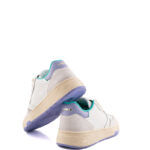 Crime London Sneakers Donna Modello Basket Bianca E Lilla