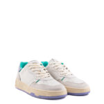 Crime London Sneakers Donna Modello Basket Bianca E Lilla