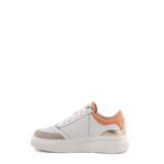 Emanuélle Vee Sneakers Donna Modello Basket Bianco E Rosa