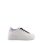 Crime London Sneakers Donna Bianca Con Platform E Talloncino Lilla
