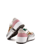 Emanuélle Vee Sneakers Donna Glitter E Animalier Con Zeppa