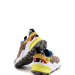 Flower Mountain Sneakers Donna Multicolor Zebrata