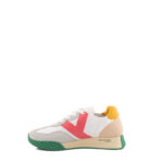 Keh Noo Sneakers Donna Bianca Suola Verde