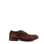Hundred 100 Stringata Uomo In Camoscio Marrone