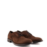 Hundred 100 Stringata Uomo In Camoscio Marrone
