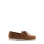 Sebago Docksides Portland Uomo In Pelle Ingrassata Marrone