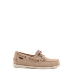Sebago Docksides Portland Uomo Camoscio Beige