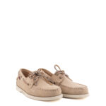 Sebago Docksides Portland Uomo Camoscio Beige