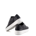 Crime London Sneakers Uomo Blu Notte Sfoderata Suola Alta