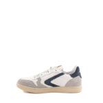 Valsport Sneakers Uomo Modello Super In Pelle Bianca Con Logo Blu