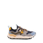 Flower Mountain Sneakers Uomo Linea Vegana Blu E Grigia