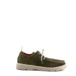 Panchic Scarpa Uomo Modello Ingegnere In Nabuck Verde Salvia