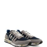 Premiata Sneakers Uomo Eric 6138 Grigia E Blu