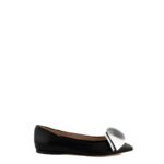 Status Ballerina Donna Nera Con Fiocco Bicolore