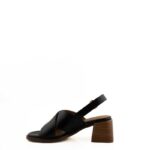 Carmens Sandalo Donna Nero Con Fasce Incrociate