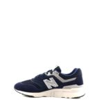 New Balance Sneakers Uomo 997 Blu Con Logo Grigio