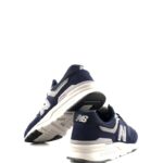New Balance Sneakers Uomo 997 Blu Con Logo Grigio