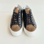 Ama Brand Deluxe Sneakers Donna Nera E Cuoio