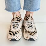 Flower Mountain Kotetsu Donna In Cavallino Zebra E Pois