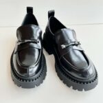 Ash Genial Mocassino Donna Abrasivato Nero