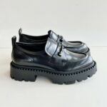 Ash Genial Mocassino Donna Abrasivato Nero