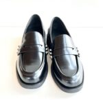 Ash Whisper Studs Mocassino Donna Abrasivato Nero