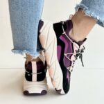 Ash Extra Sneakers Donna Nero E Prugna