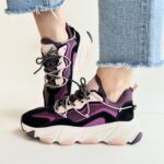 Ash Extra Sneakers Donna Nero E Prugna