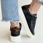 Crime London Sneakers Donna Platform Nera