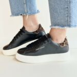 Crime London Sneakers Donna Platform Nera