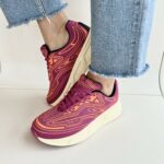 Fessura Runflex Sneakers Donna Fuxia E Arancio