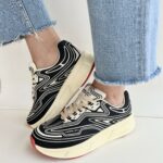 Fessura Runflex Sneakers Unisex Nera E Panna