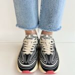 Fessura Runflex Sneakers Unisex Nera E Panna