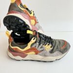 Flower Mountain Yamano Sneakers Uomo Verde E Multicolor