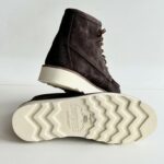 Sebago Tala Mid Polacco In Camoscio Marrone