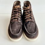 Sebago Tala Mid Polacco In Camoscio Marrone
